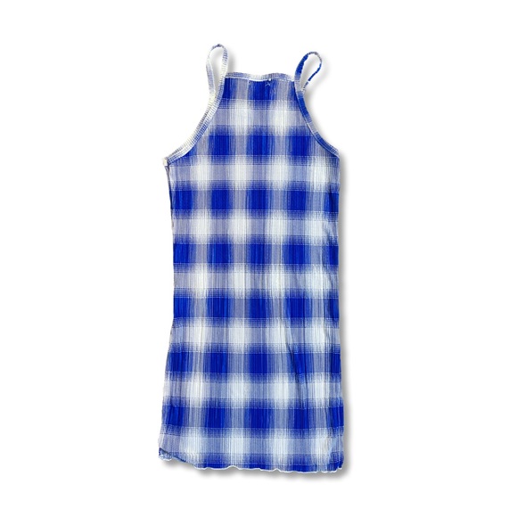 TheOpen Product Plaid Gingham Tank Top. - Picture 2 of 2